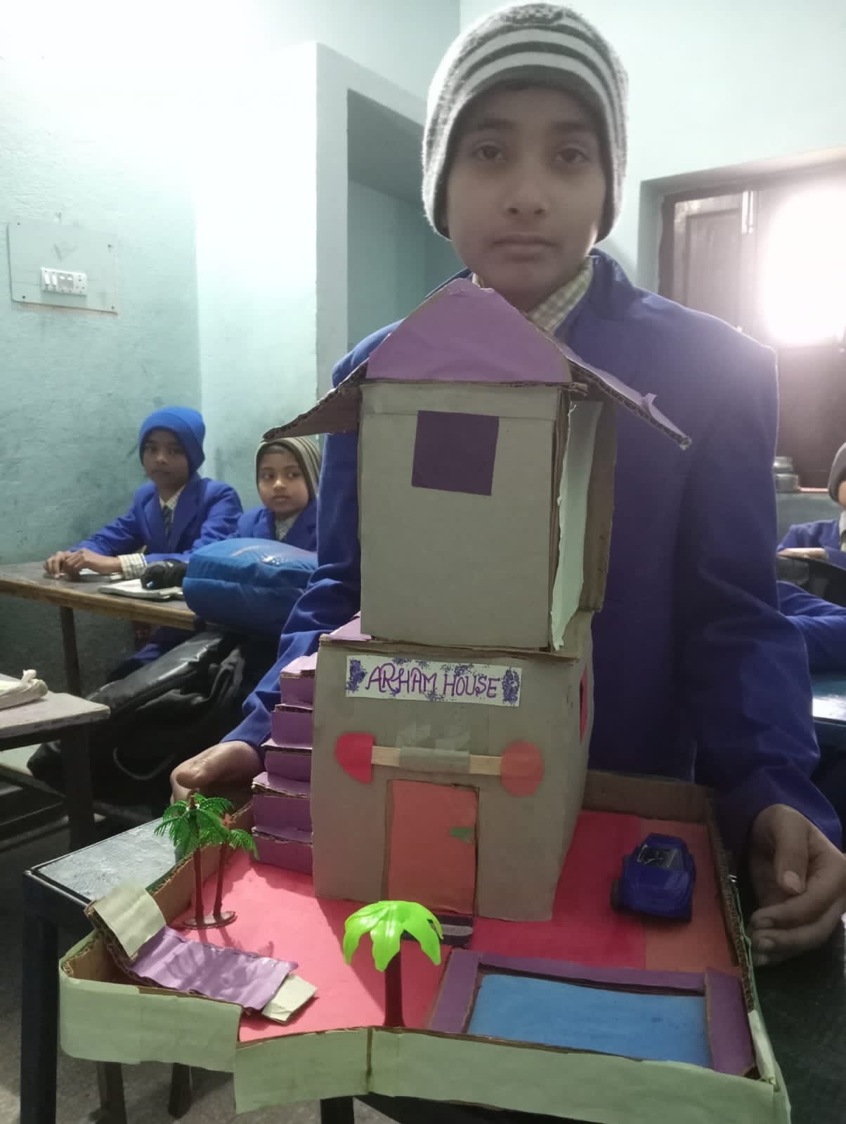 Holy Mission School classroom detail