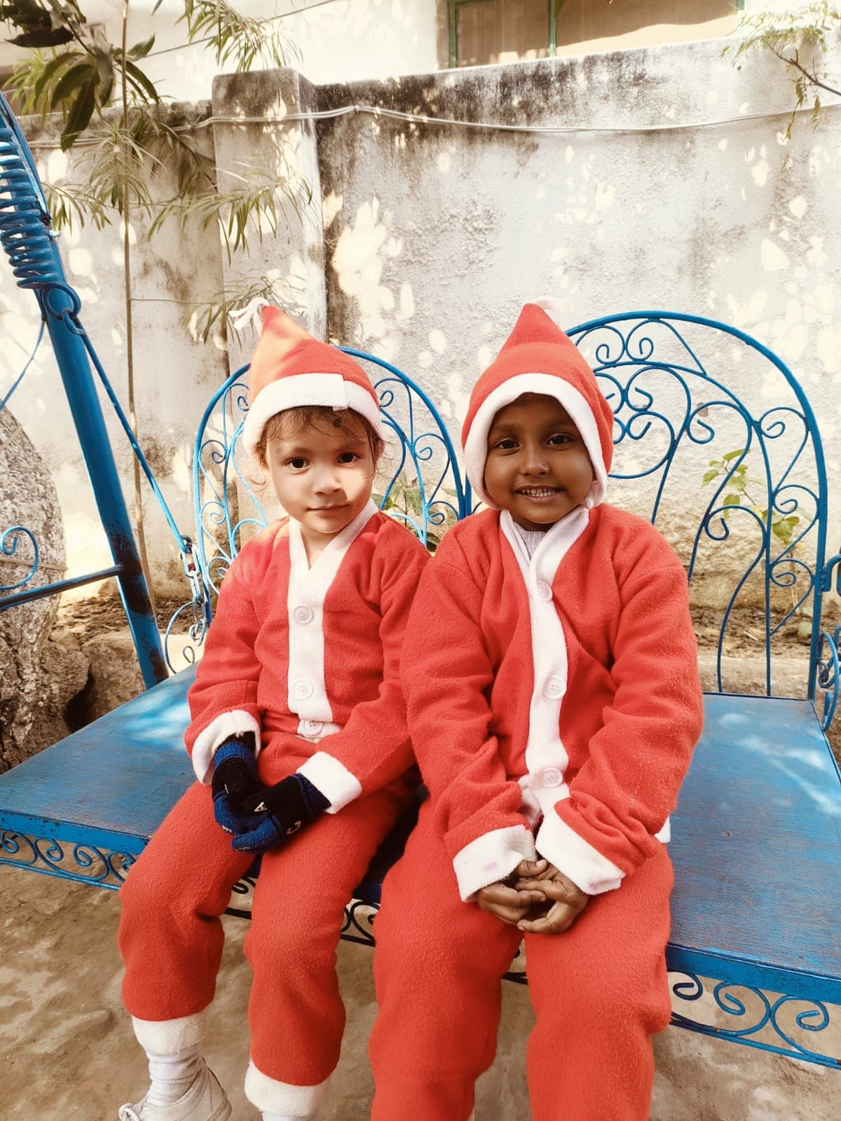 Holy Mission School students engaged in school activities