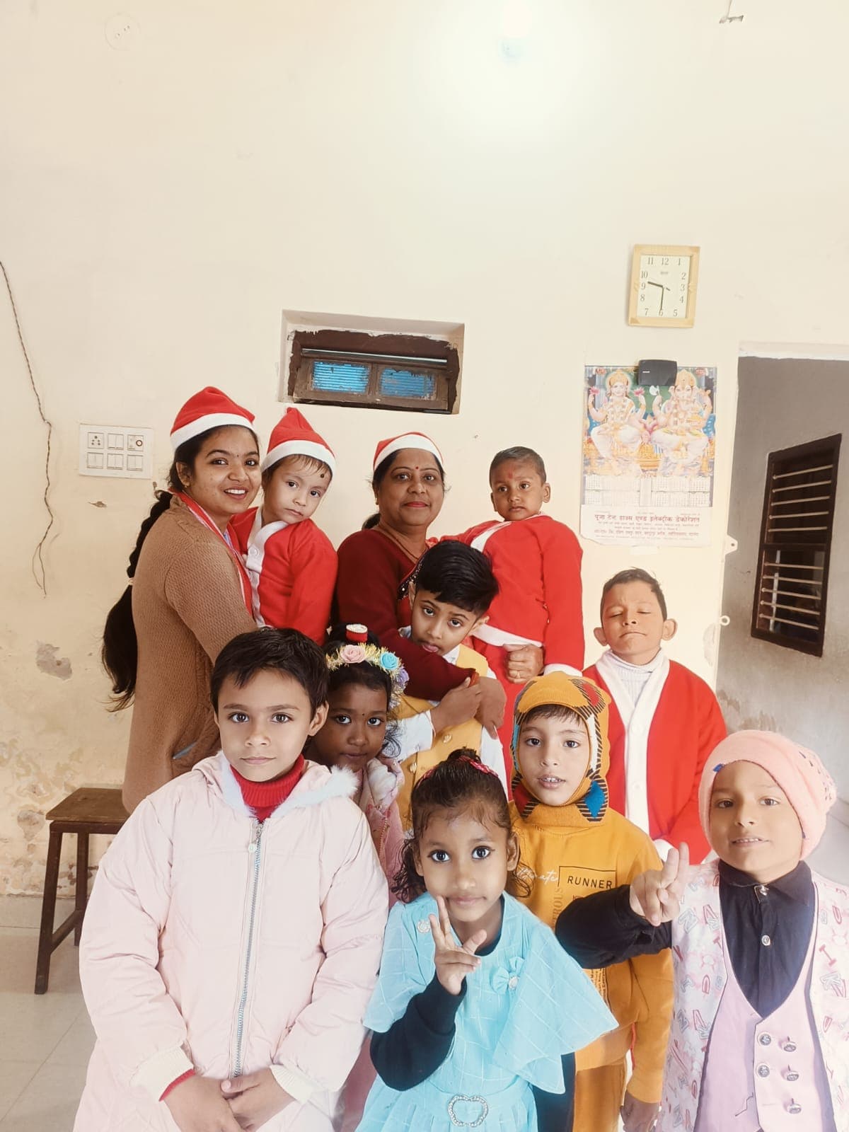 Holy Mission School school-day activity moment