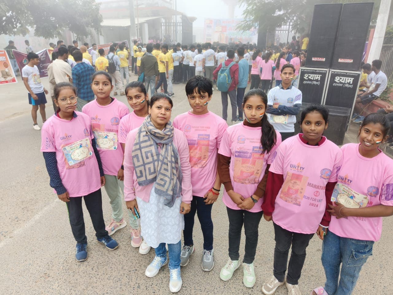 Holy Mission School students enjoying an activity beyond the classroom