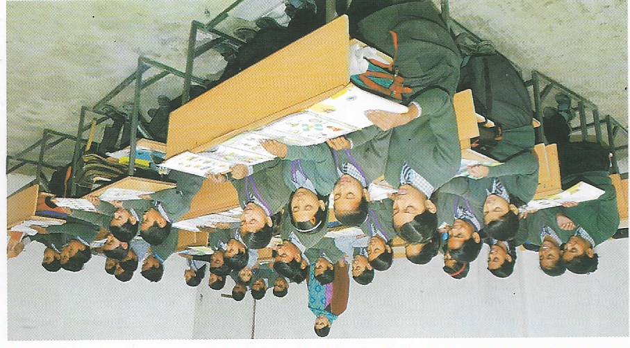 Holy Mission School classroom environment